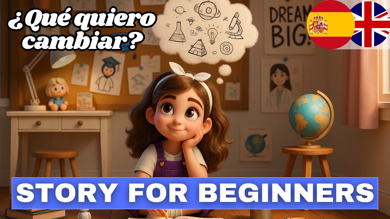 START LEARNING SPANISH with an easy story (A1-A2)