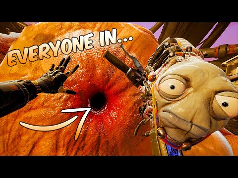 Putting All Weapons in Garmantuous - All Endings - High on Life