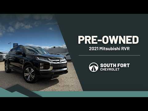 2021 Mitsubishi RVR GT AWC in White for sale at South Fort Chevrolet in Fort Saskatchewan, AB