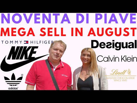 Hottest discounts season in Noventa di Piave, Italian shopping outlet