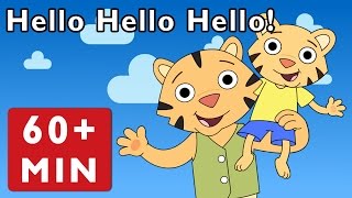 Hello Hello Hello and More | Nursery Rhymes from Mother Goose Club!