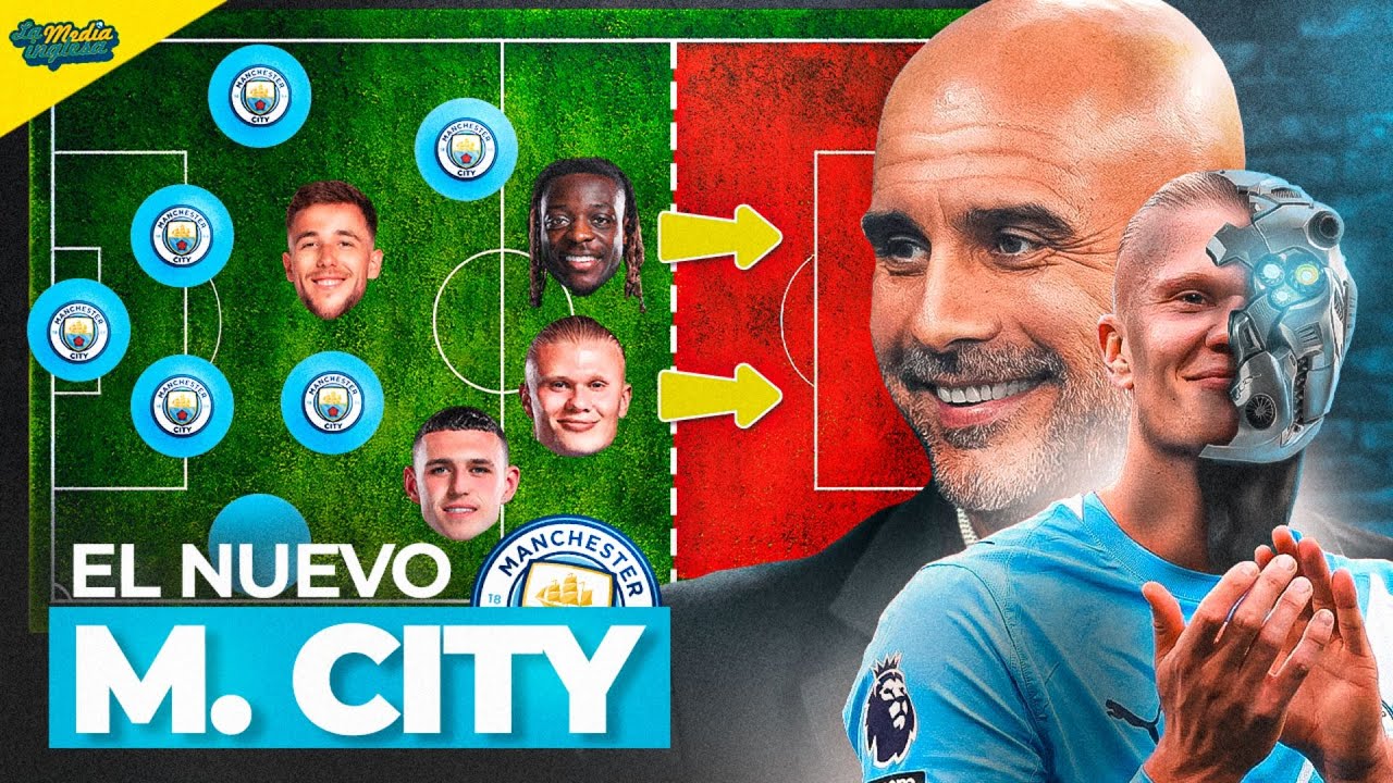 ASÍ HA CAMBIADO GUARDIOLA SU MANCHESTER CITY