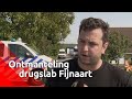 In Fijnaart werd na een inval een drugslab in een bedrijfspand gevonden