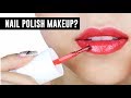 Nail Polish Makeup TINA TRIES IT