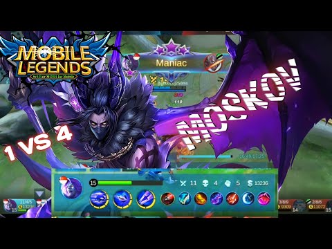 Moskov Maniac | Best Build 2021| Mobile Legends