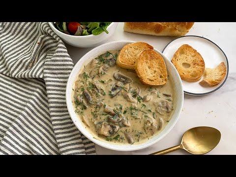 Warming Hungarian Mushroom Soup Recipe
