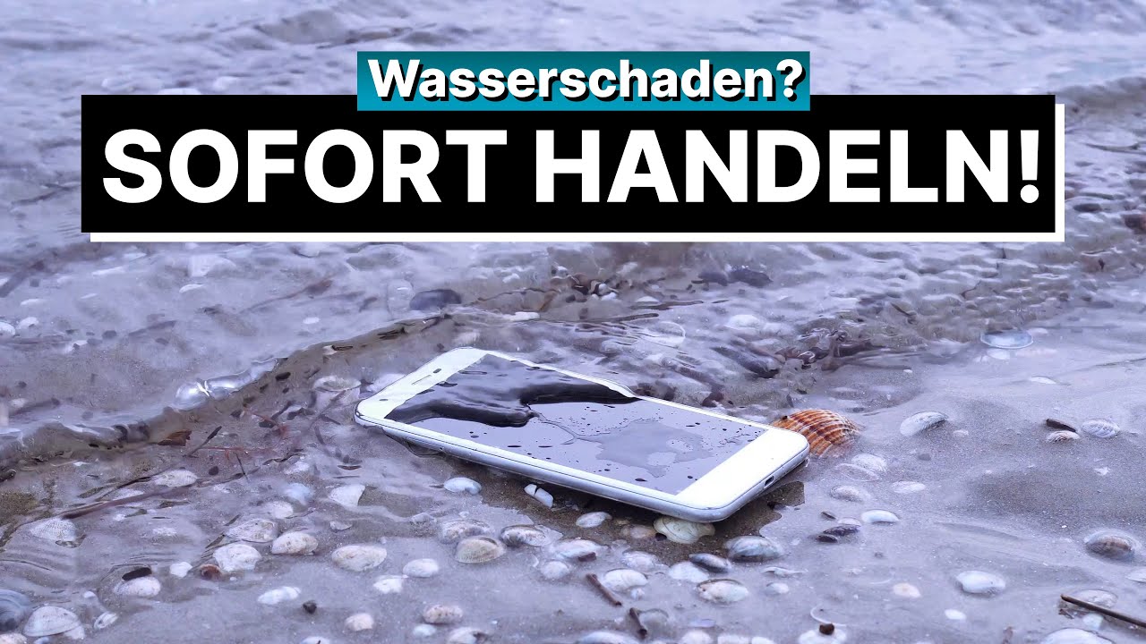 iPhone ins Wasser gefallen? Das musst du SOFORT tun!