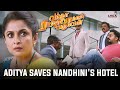 Vantha Rajavathaan Varuven Movie Scene Aditya Saves Nandhini S Hotel Simbu Megha Akash Sundar C