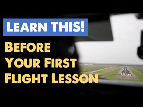 What You NEED to Learn Before Your First Flight Lesson