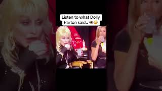 Did you hear what Dolly Parton said? 👁️🤔