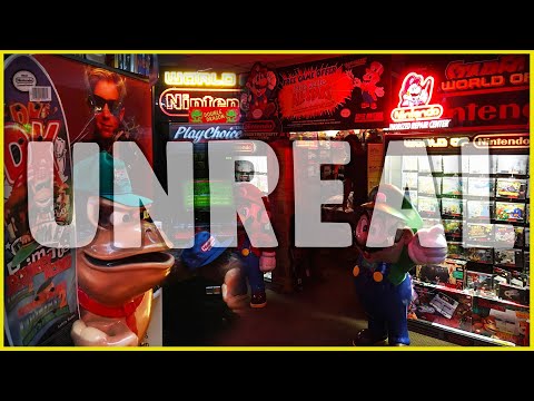 THE ABSOLUTE MOST INSANE GAME ROOM WE HAVE EVER SEEN - GAME ROOM TOUR