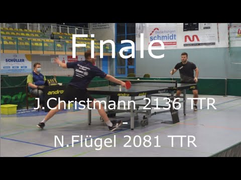 RTTVR Verbandsmeisterschaft 2021/22 | Finale | J.Christmann : N.Flügel