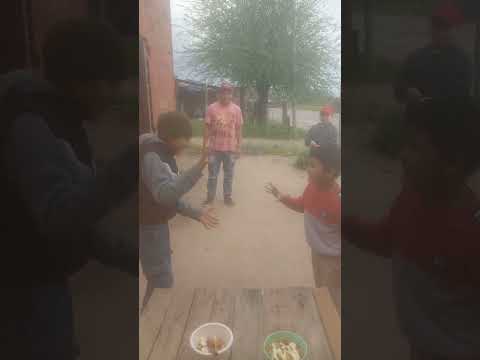 Reto de comida en Familia con mis hijos en Chaco 😂 no pudimos