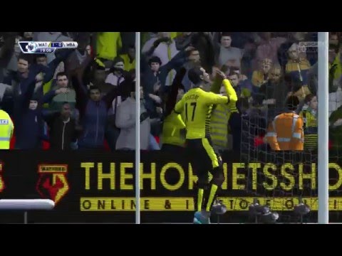 ABDOULAYE DOUCOURE FIRST GOAL WATFORD