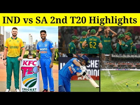 IND vs SA 2nd T20 Highlights | India vs South Africa