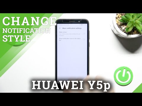 How to Personalize Notifications in HUAWEI Y5p – Customize Notifications