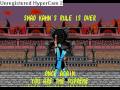 Mortal Kombat 2 Ending SUB ZERO Sega Genesis