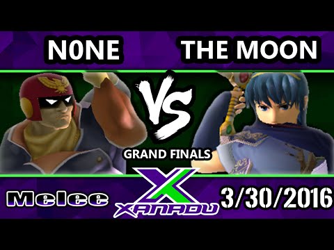 S@X 143 - EMG | N0ne (Captain Falcon) Vs. CT | The Moon (Marth) SSBM Grand Finals - Smash Melee