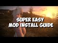 How To Install Witcher 3 Mods IN JUST ONE MINUTE