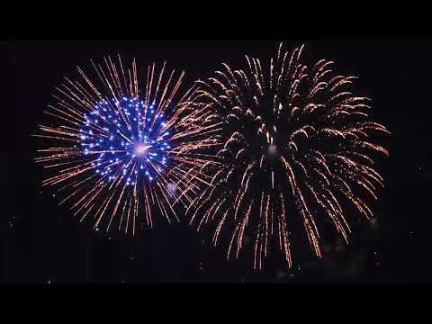 Szeged Hungary National day fireworks 2023