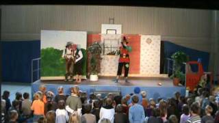 preview picture of video 'Räuber Hotzenplotz Szene 06 - Kindertheater in der Alpenklinik Santa Maria, Oberjoch'