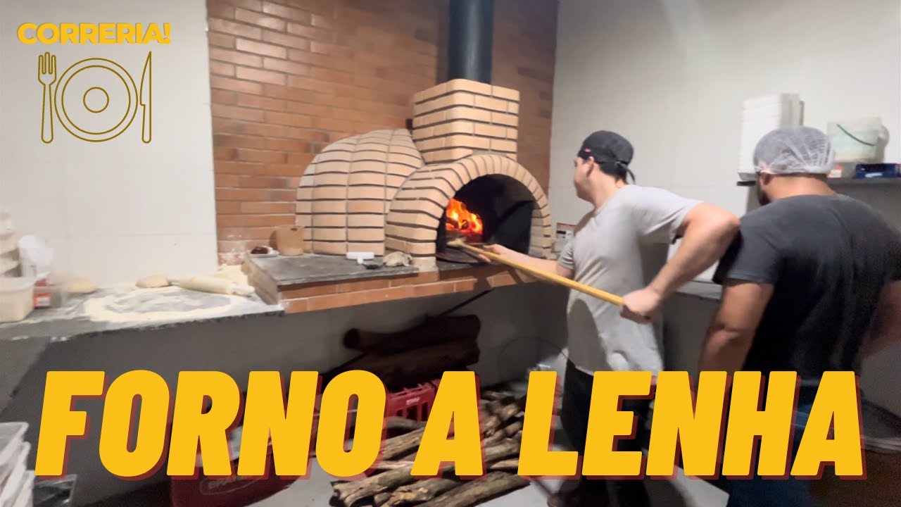 INVADIMOS A PIZZARIA DO MEU CONCORRENTE | PIZZA NO FORNO A LENHA