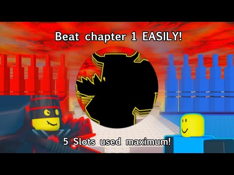 HOW TO BEAT “chapter 1” EASILY!! | The battle bricks Walkthrough