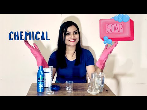Saponification | Making Soap | Chemical Soap | Science Experiment | Sodium Hydroxide | Triglycerides