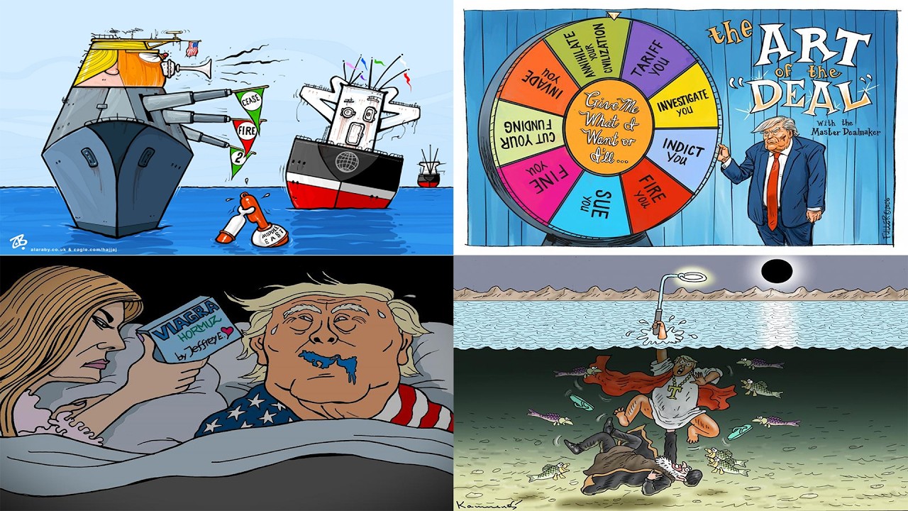Trump Satire Cartoons Today That Broke the Internet – Wild U.S. Political Humor
