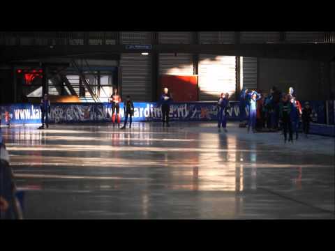 Thijmen Paardekooper - Jitse Wiersma 100m tijdrit Jeugdwedstrijd Pupillen A tm F in Kardinge