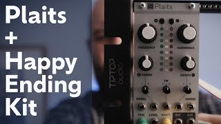 Video thumbnail for Mutable Instruments Plaits and Tip Top Audio Happy Ending Kit - First Modular Build - Part 2 by Braintree56