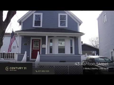 43 Ashton Street, Everett, MA   | MLS#72764058  - Century21NorthEast