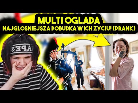 MULTI ogląda NAJGŁOŚNIEJSZA POBUDKA W ICH ŻYCIU! (PRANK)