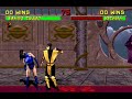 MK2 Arcade Kung Lao Shang Tsung Scorpion 8 Hits 97 Morph Combo