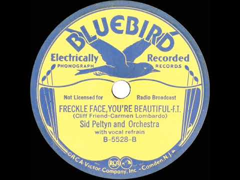 1934 Sid Peltyn (Tom Berwick) - Freckle Face, You’re Beautiful (Dick Robertson, vocal)
