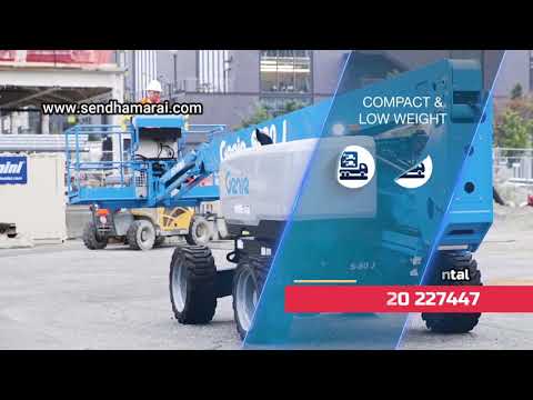 Genie Boom Lift Works In Outdoor Unit - Sendhamarai Engineering | Authorised Distributor Of Genie