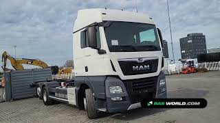 MAN TGX 26.470 6X2 Combination Liftachse 2x Tanks Euro 6 container chassis for sale image 4 MAN TGX 26.470 6X2 Combination Liftachse 2x Tanks Euro 6 container chassis image 4