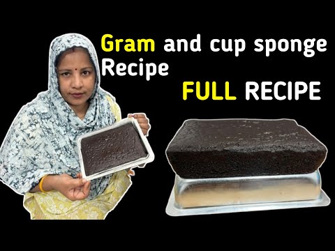 Perfect 1 KG chocolate cake sponge Banaye gram and cup se / ￼ scratch recipe