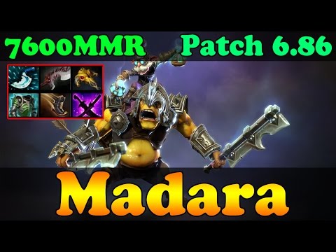 Dota 2 - Patch 6.86 : Madara 7600 MMR Plays Alchemist Vol 1 - Ranked Match Gameplay!