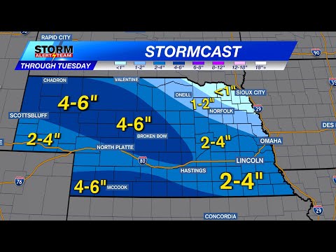 Accumulating snow through Monday and Tuesday; dangerously cold this week - February 17, 2025