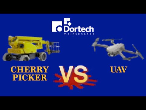 Cherry Picker vs UAV - which is better for surveying building facades & roof inspections?