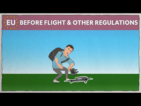 Drone Pre-Flight Checklist, ID Remote, Night Flight - EU Drone Regulations 2025 | Part 5