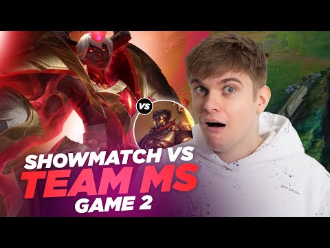 RHOBALAS : SHOWMATCH VS TEAM MS - XERATH VS VIKTOR | LOL FR