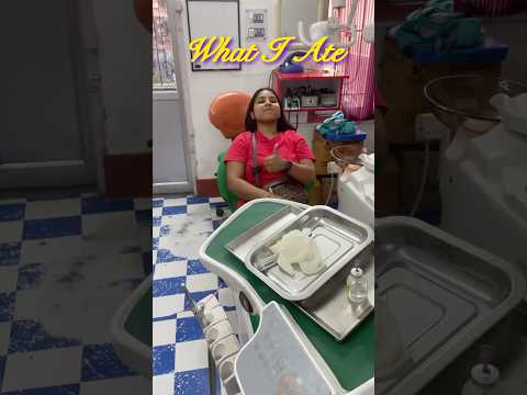 What I Ate After Wisdom Teeth Extraction 🦷🍨🧊 #wisdomtooth #icecream #coldcoffee #food #shorts