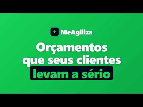 Criar Orçamento PDF MeAgiliza video thumbnail