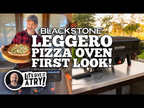 A First Look at the BRAND-NEW Blackstone Leggero Pizza Oven!