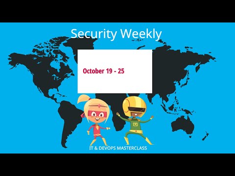 Cyber Security hacker news weekly October 18-25, 2021