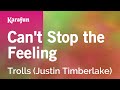 Can't Stop the Feeling - Trolls (Justin Timberlake) | Karaoke Version | KaraFun