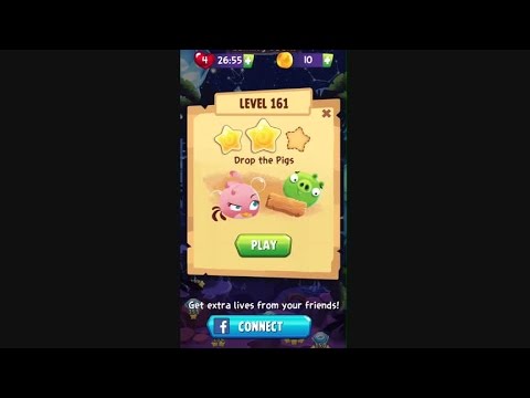 Angry Birds Stella Pop Gameplay!- Level 161 Mushroom Cave Levels!