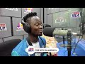 Phlamebwoy live on Hitz 103.9 fm Accra interview with Andy Dosty on day break Hitz.